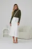 Aivee Skirt - White sold by Esther & Co