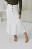 Aivee Skirt - White sold by Esther & Co