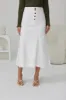Aivee Skirt - White sold by Esther & Co
