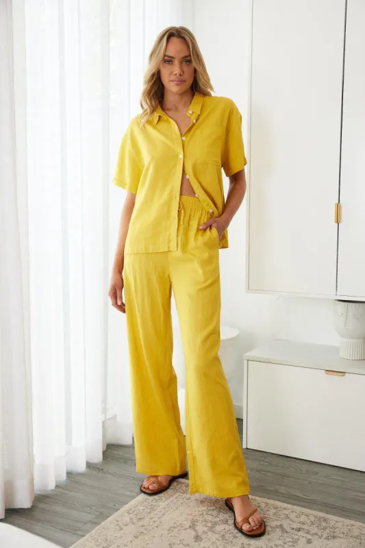 Chyna Pants - Mango sold by Esther & Co