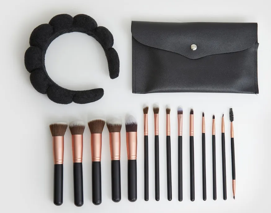 Esther Make Up Brush Set - Black sold by Esther & Co product image thumbnail 2