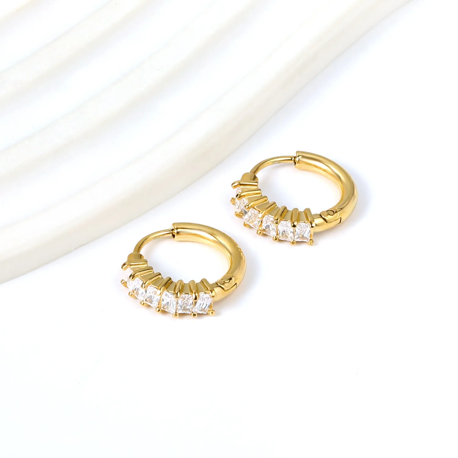 Gwynne Earrings - Gold sold by Esther & Co