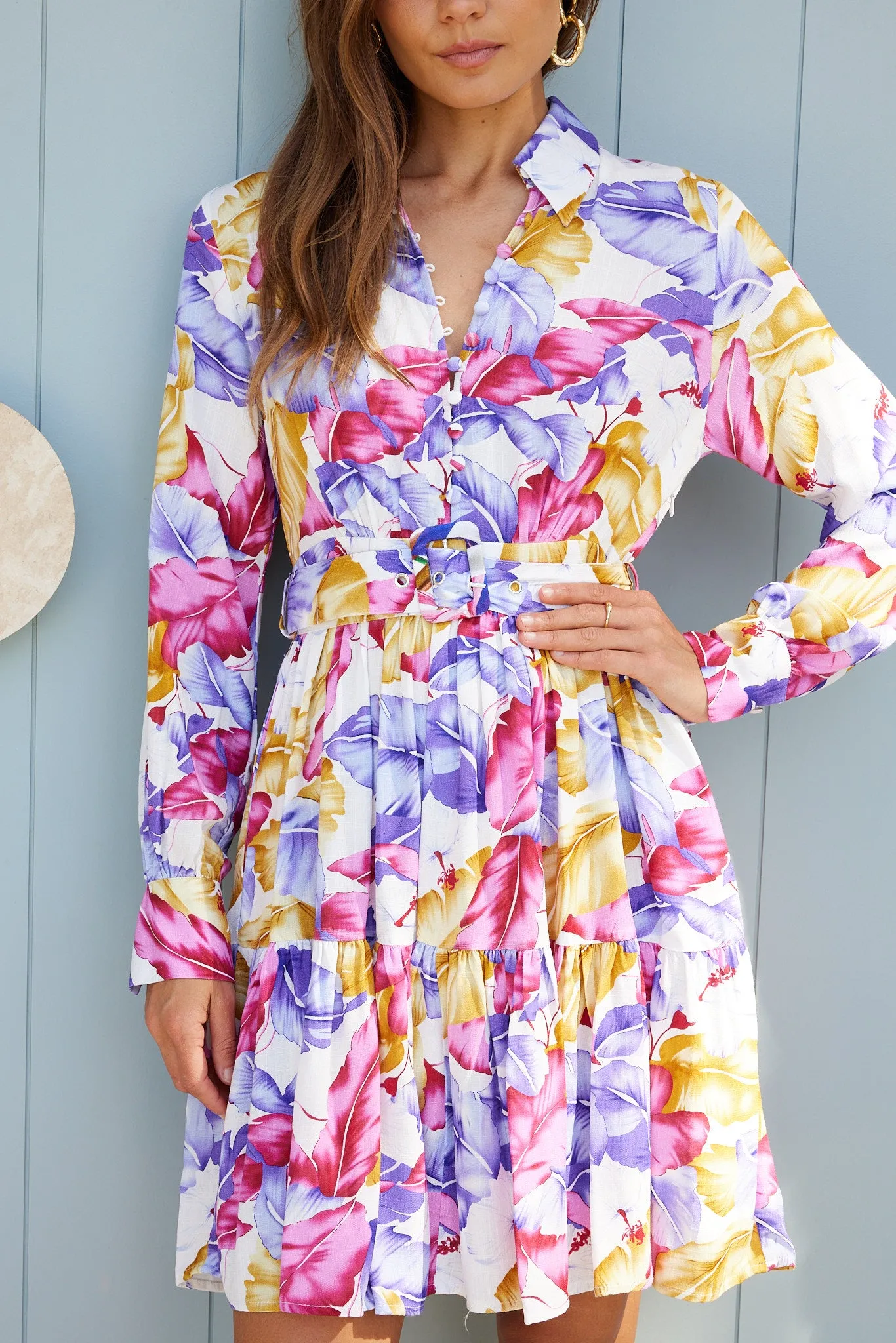 Geanna Dress - Pretty Fern Print sold by Esther & Co product image thumbnail 3