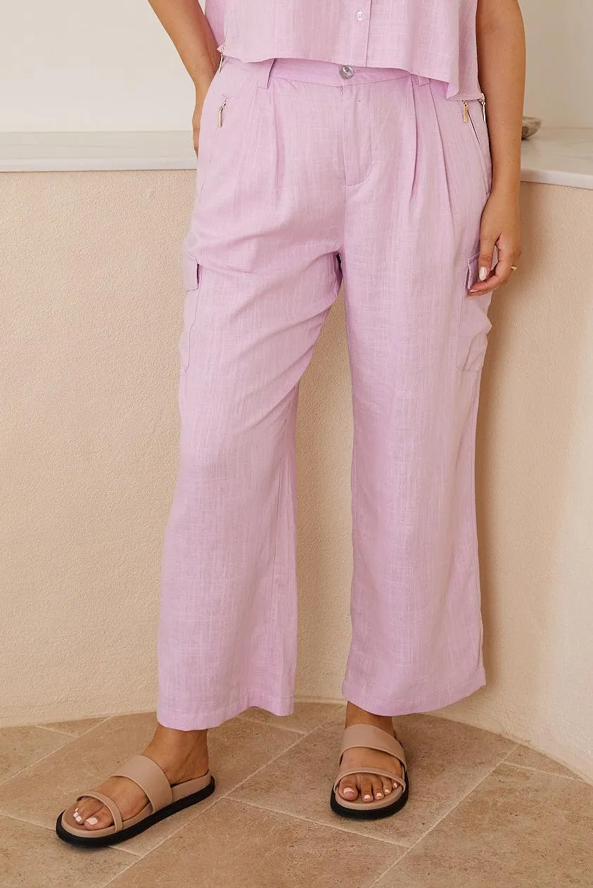 Casandra Pants - Lilac sold by Esther & Co