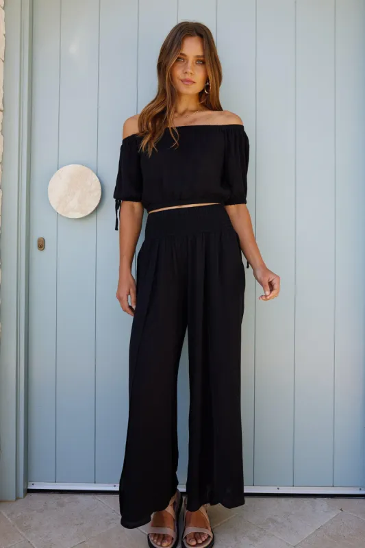 Minda Pants - Black sold by Esther & Co