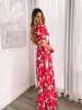 Delarina Dress - Pink Floral sold by Esther & Co