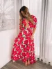 Delarina Dress - Pink Floral sold by Esther & Co