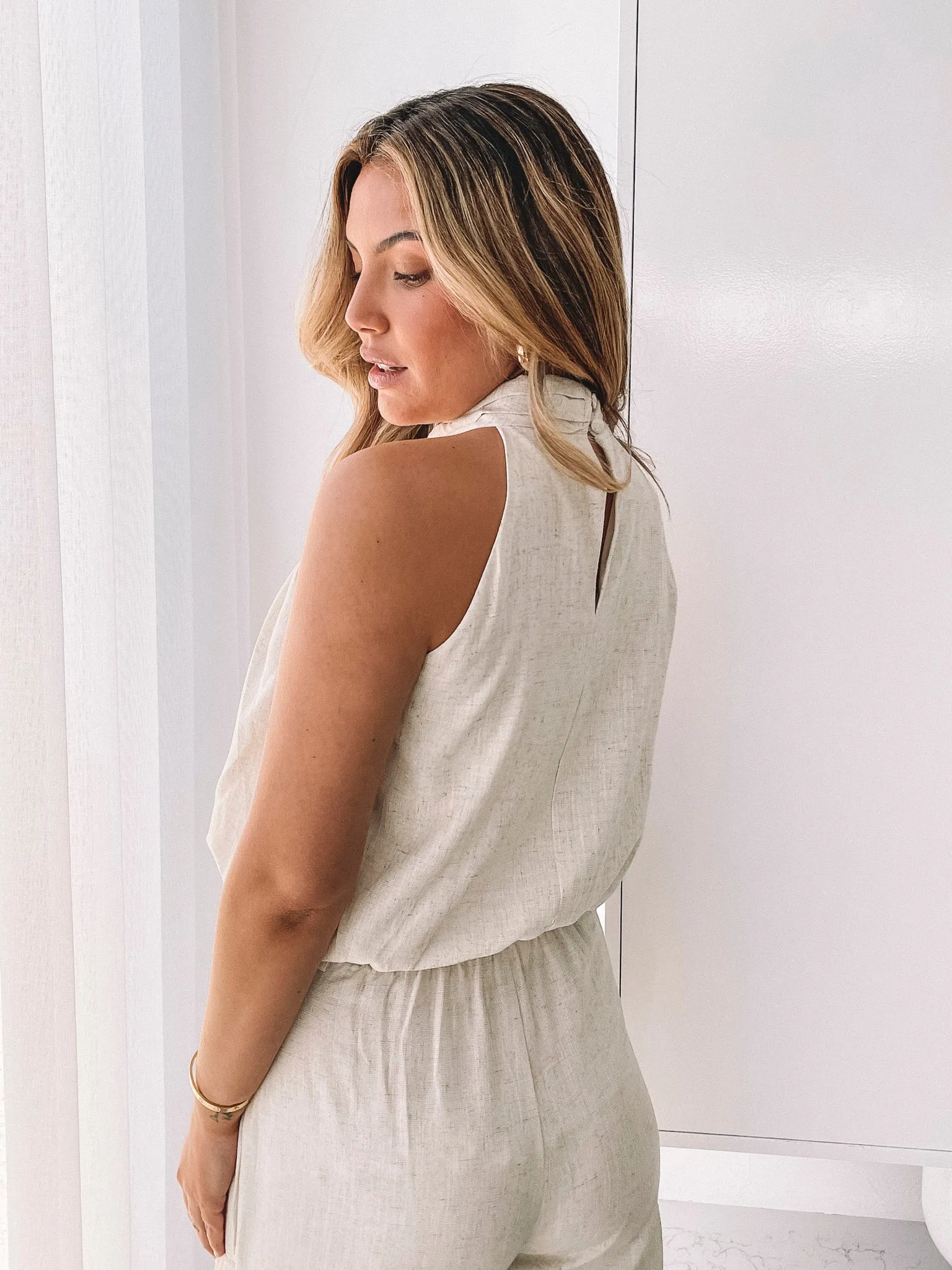 Lylia Top - Beige sold by Esther & Co product image thumbnail 2