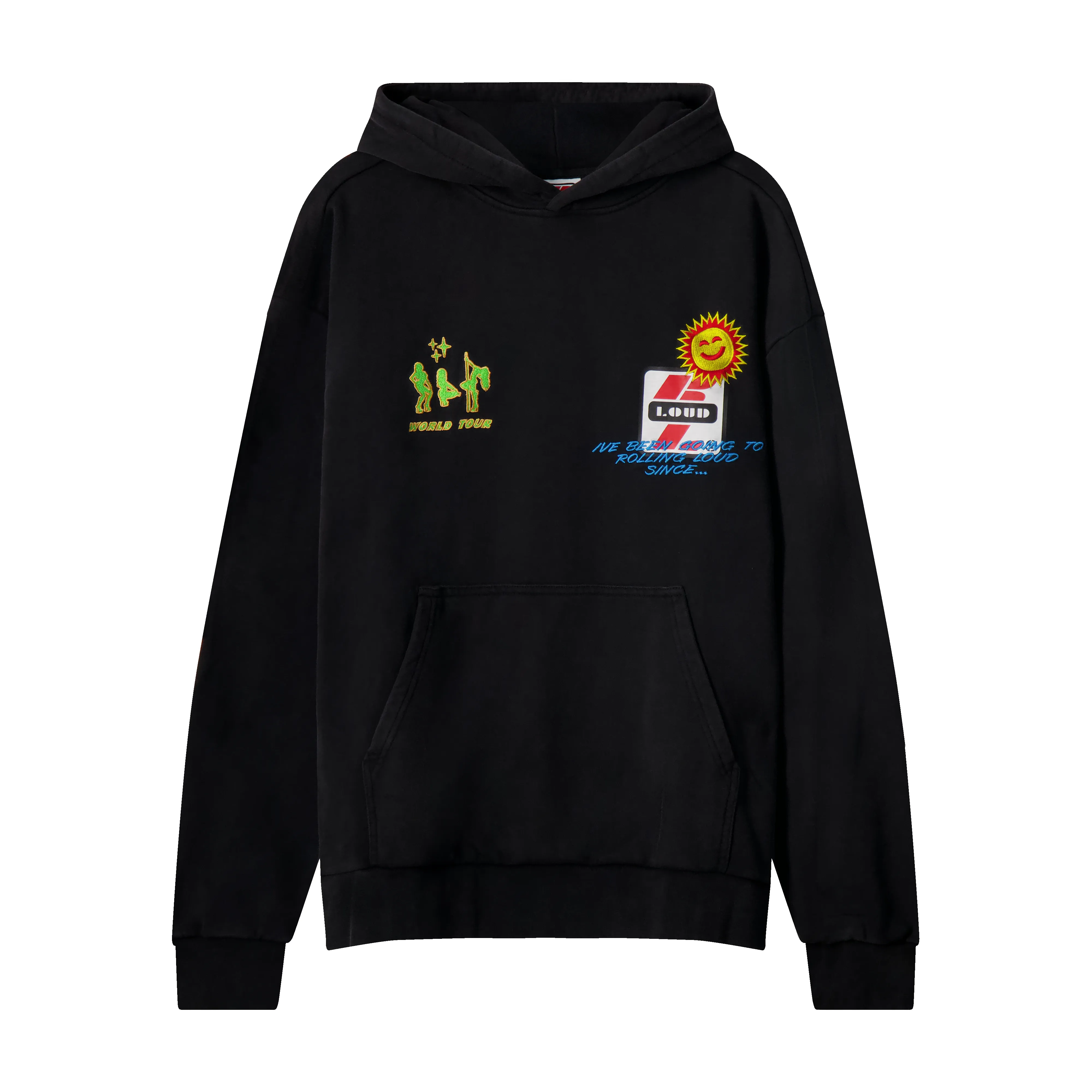 RL Racing Disco Black PO Hoodie sold by Rolling Loud Merch product image thumbnail 2