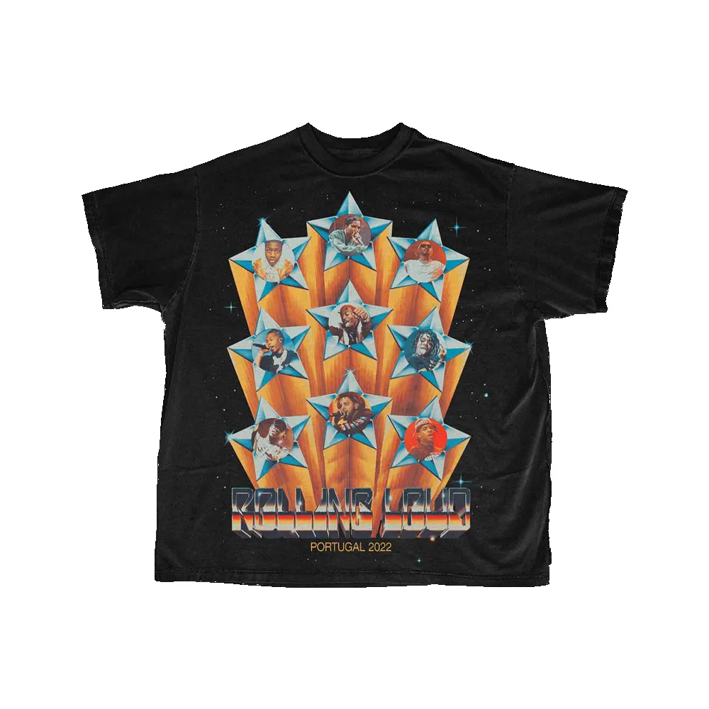 RL Stars T Shirt Portugal 2022 sold by Rolling Loud Merch