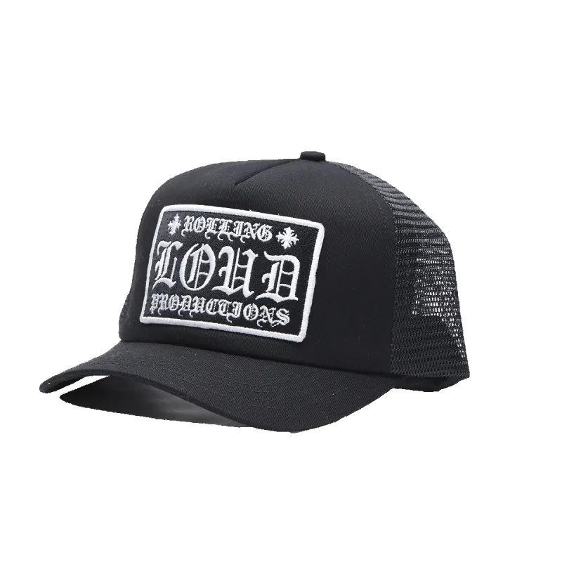 Loud Hearts Black Trucker Hat sold by Rolling Loud Merch