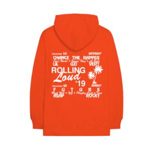 LA19 Pill Orange Hoodie sold by Rolling Loud Merch