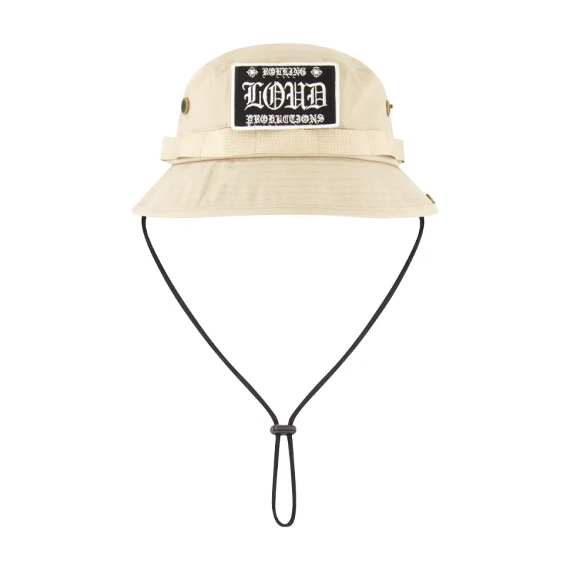 Loud Hearts Sand Bucket Hat made by Rolling Loud Merch