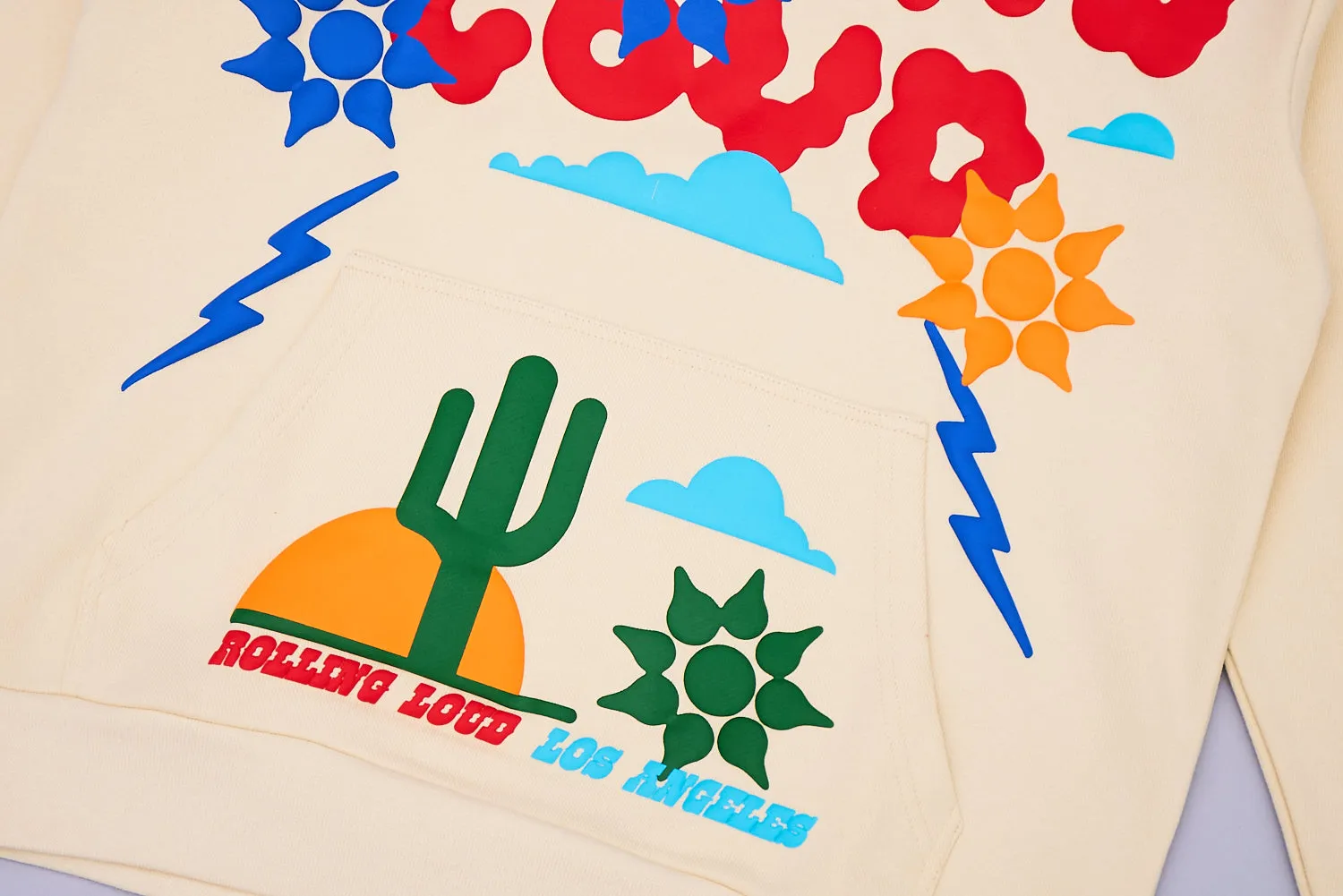 Wild West Hooded Sweatshirt Cali 23 sold by Rolling Loud Merch product image thumbnail 4