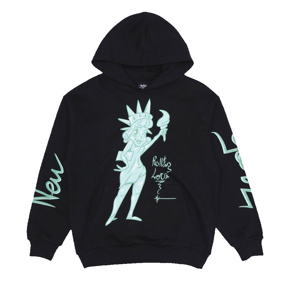 Liberty Hooded Sweatshirt NYC 2021 sold by Rolling Loud Merch