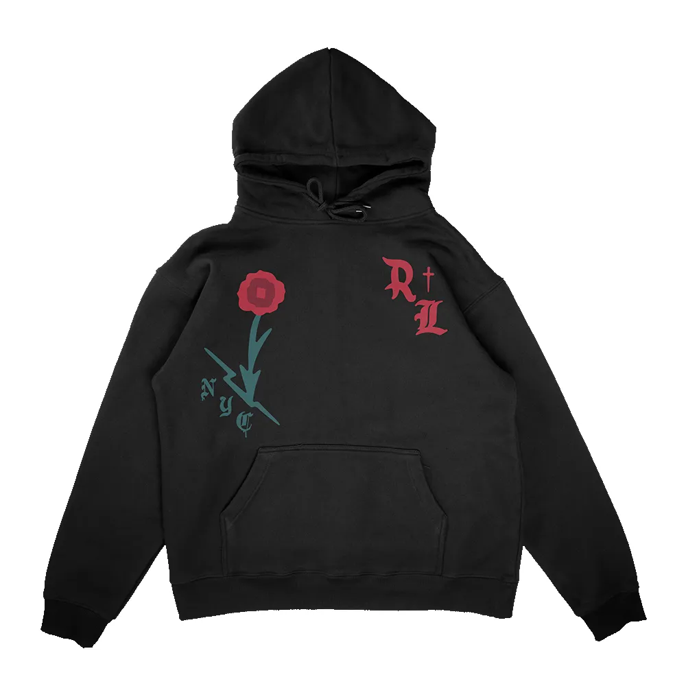 RL Concrete Roses Hoodie NYC 22 sold by Rolling Loud Merch