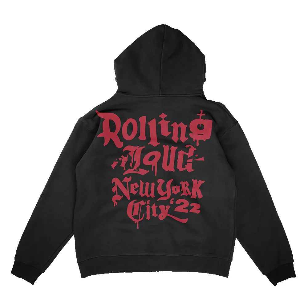 RL Concrete Roses Hoodie NYC 22 sold by Rolling Loud Merch product image thumbnail 2