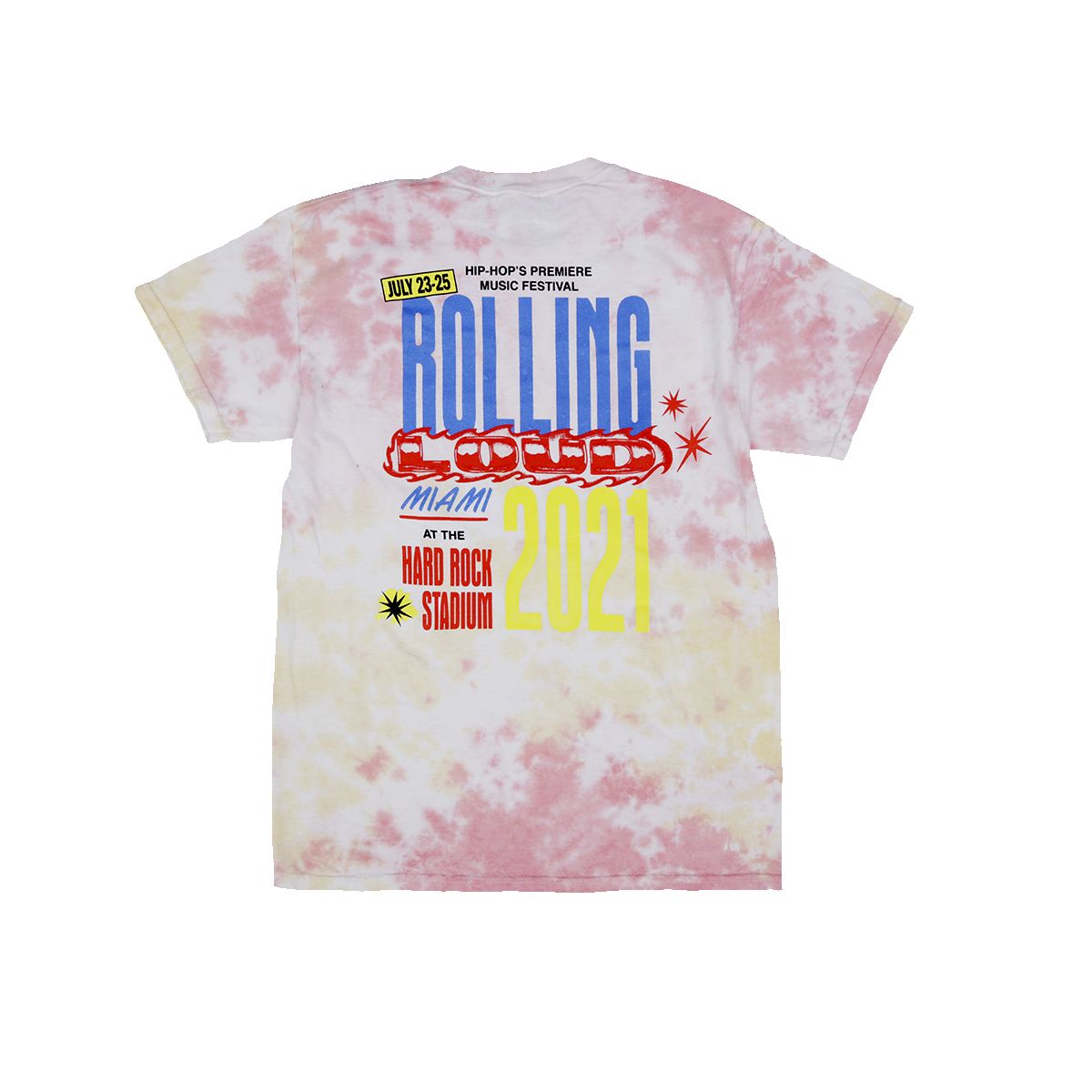 Campaignin' Miami 21 Tie-Dye Tee sold by Rolling Loud Merch product image thumbnail 2