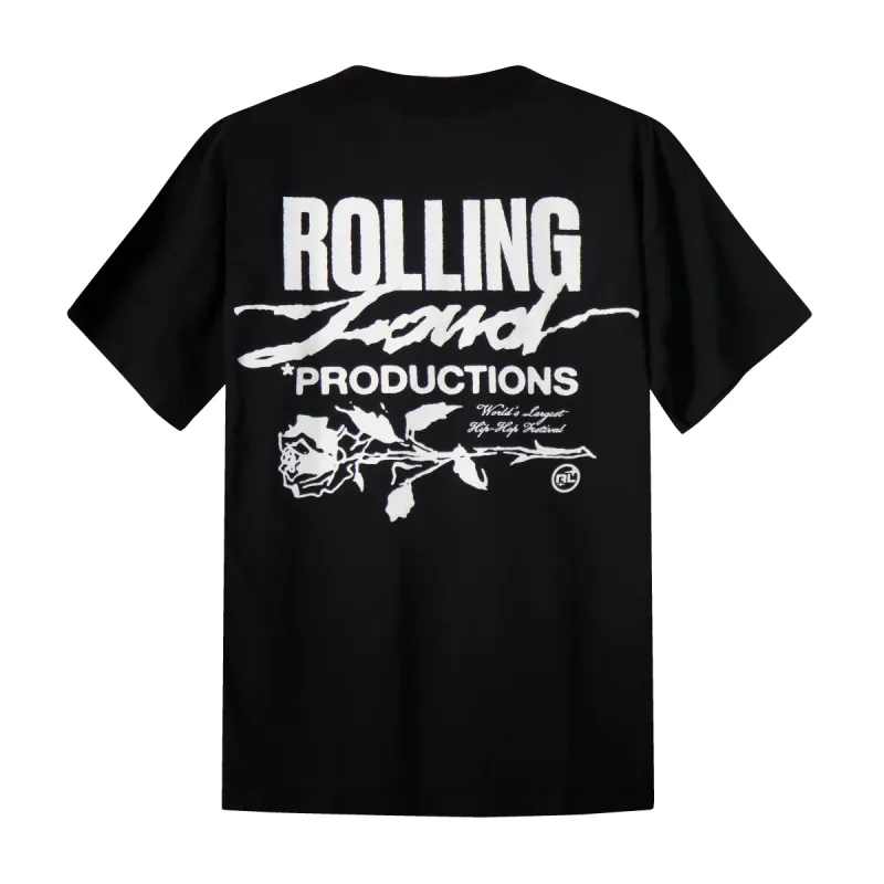 RL Productions Ripper Black Tee sold by Rolling Loud Merch