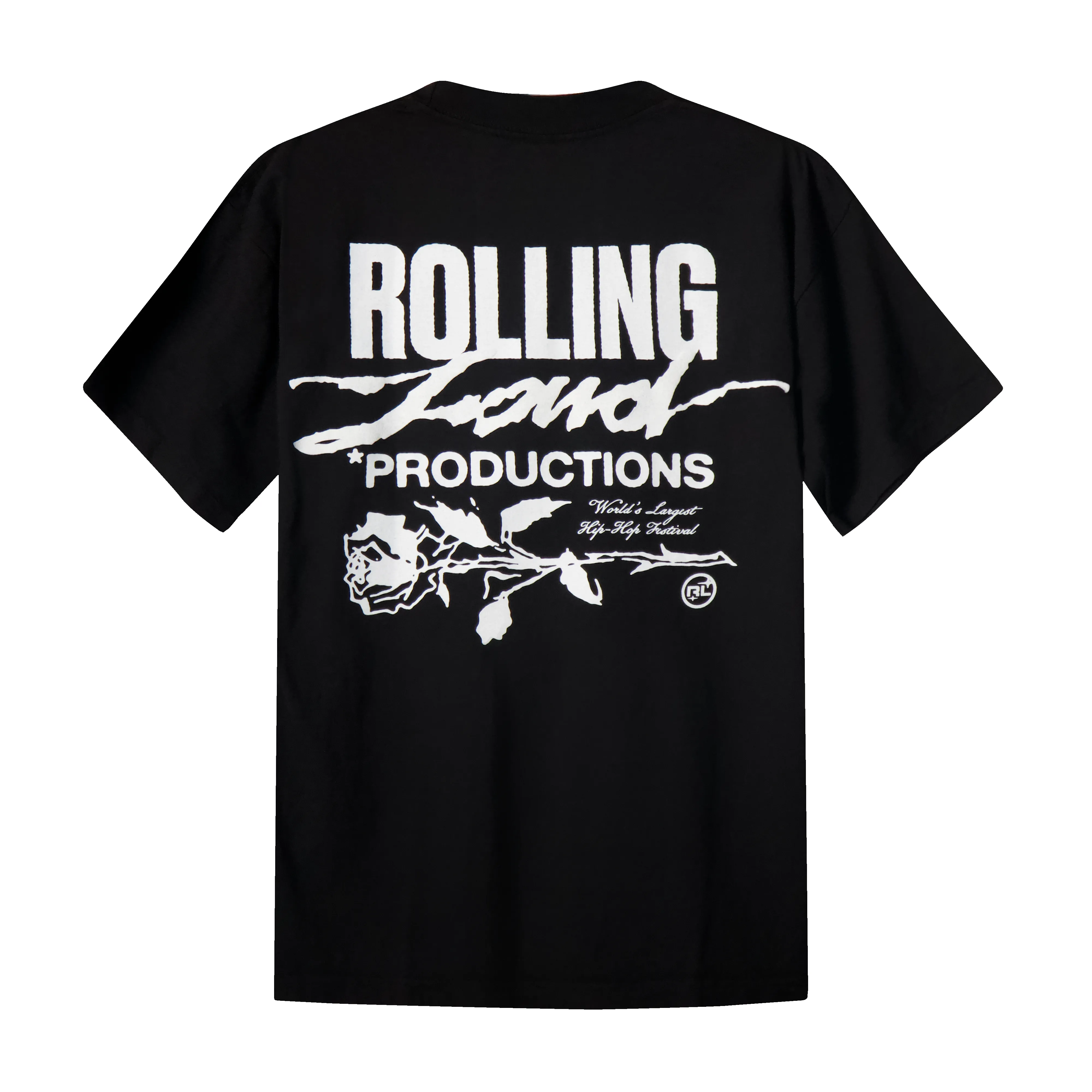 RL Productions Ripper Black Tee sold by Rolling Loud Merch