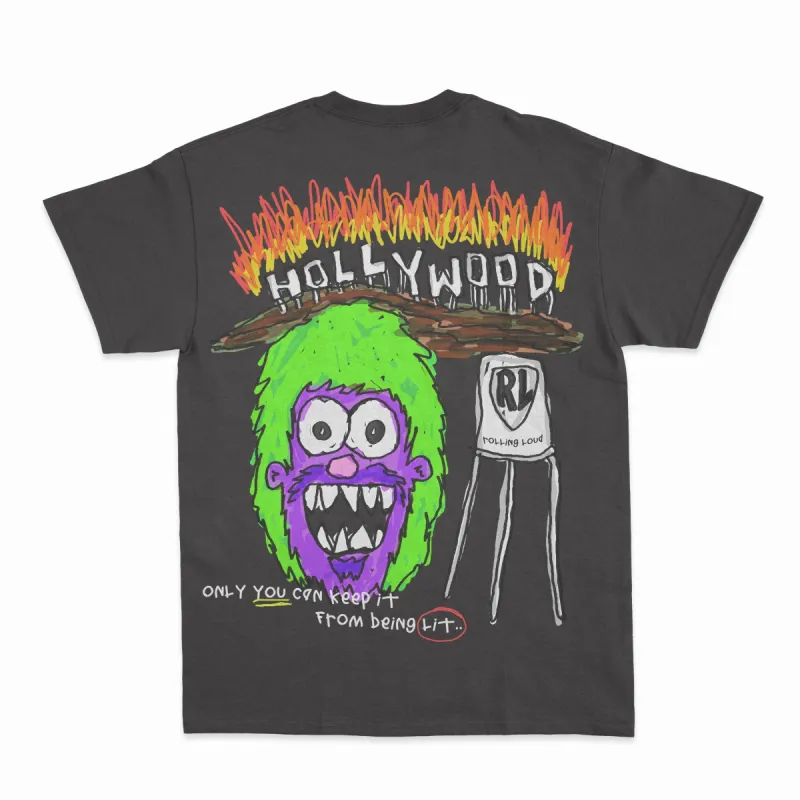 B2SS x RL LA19 Hollywood Vintage Tee sold by Rolling Loud Merch