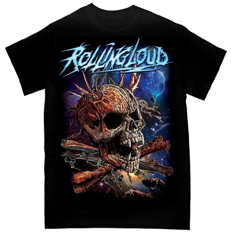 LA19 Skull Rot SS Tee sold by Rolling Loud Merch