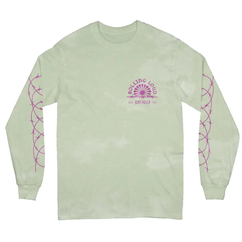 Ferris White Long Sleeve Tee sold by Rolling Loud Merch