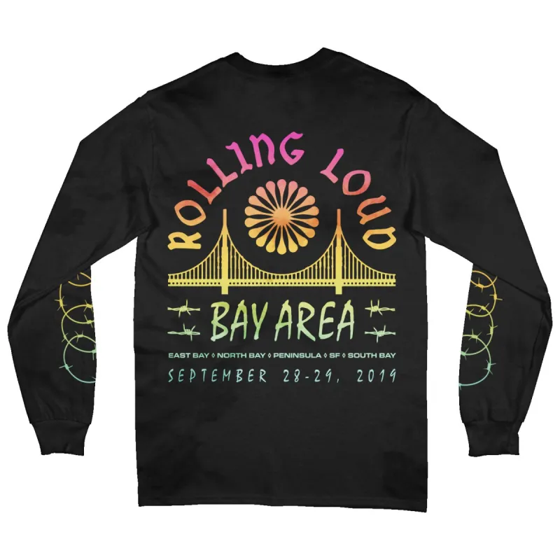 Ferris Black Long Sleeve Tee sold by Rolling Loud Merch