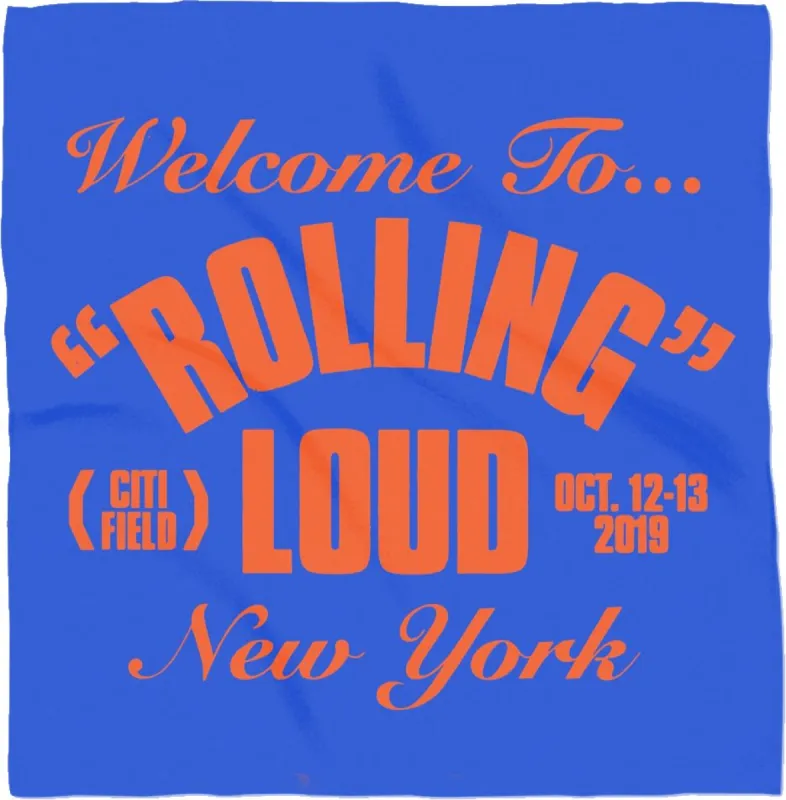 NY19 RL Project Bandana sold by Rolling Loud Merch