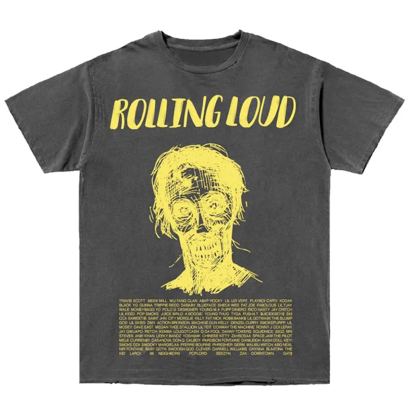 NY19 Wired Vintage SS Tee sold by Rolling Loud Merch