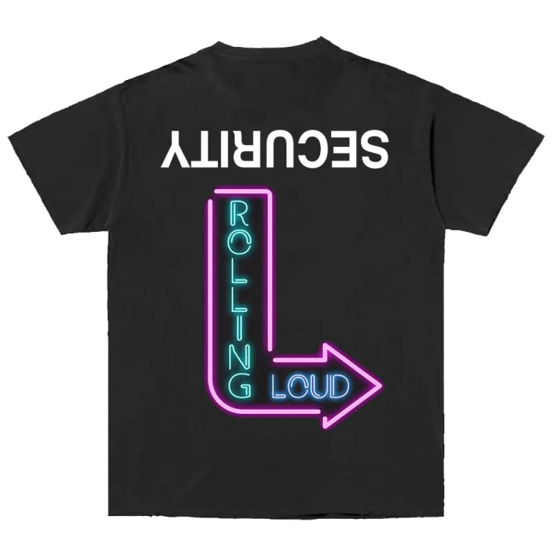 NY19 SECURITY SS Tee sold by Rolling Loud Merch