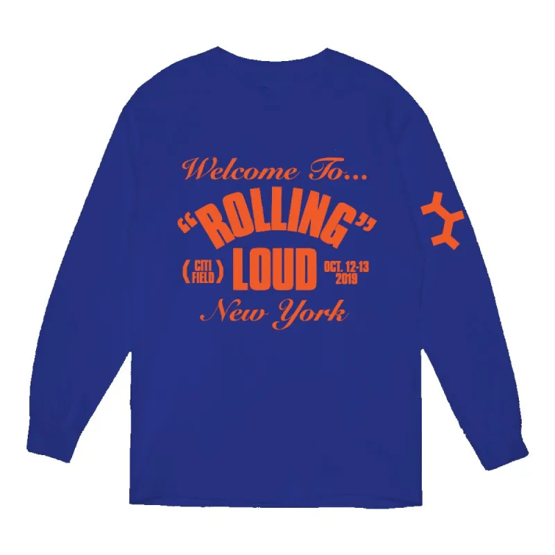 NY19 RL Project LS Tee sold by Rolling Loud Merch