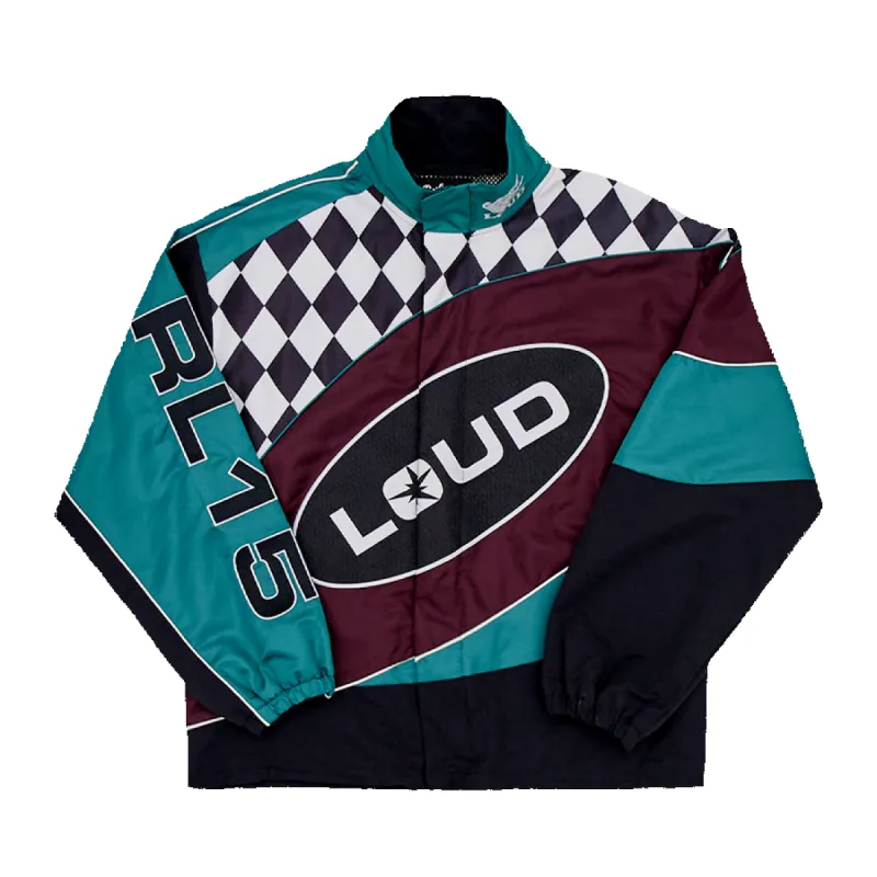 RL Pit Crew Snow Jacket Teal sold by Rolling Loud Merch