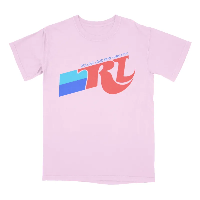 RL Cola T Shirt Pink NYC 22 sold by Rolling Loud Merch