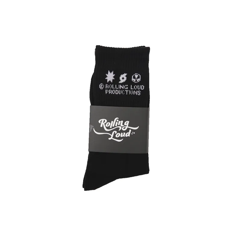 Official RL Productions Crew Socks sold by Rolling Loud Merch