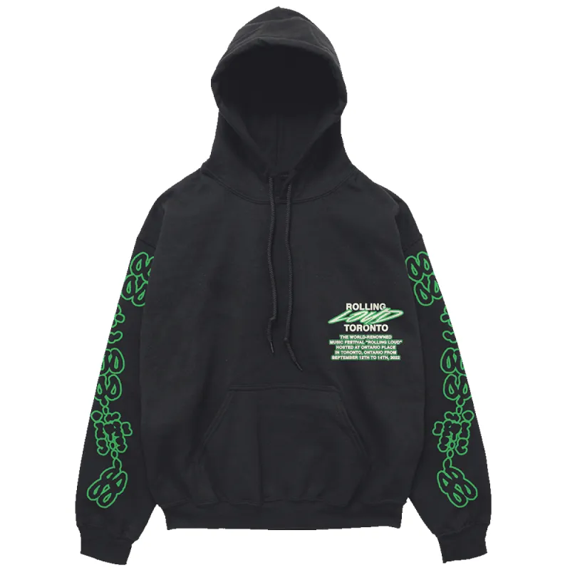 RL Wild Hoodie Black Toronto 22 sold by Rolling Loud Merch