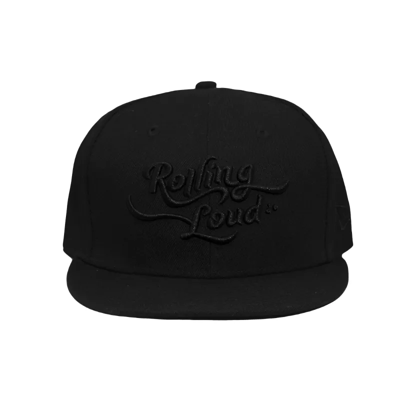 Rolling Loud Miami Black New Era Snapback sold by Rolling Loud Merch