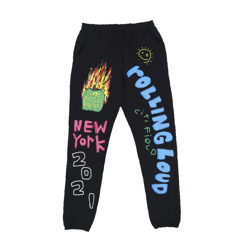 Yeeerp Heavyweight Sweats NYC 2021 sold by Rolling Loud Merch