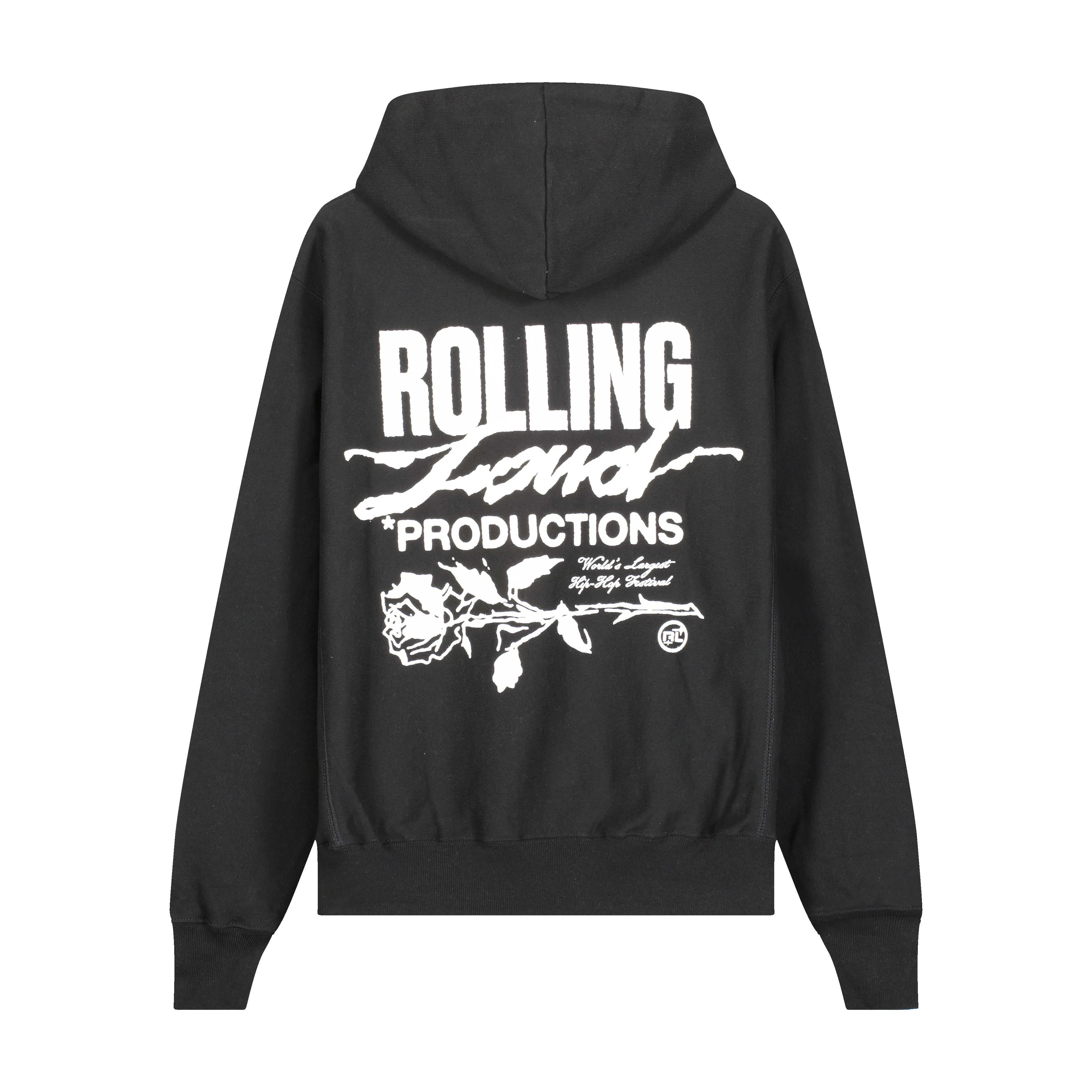 RL Productions Ripper Black Hoodie sold by Rolling Loud Merch