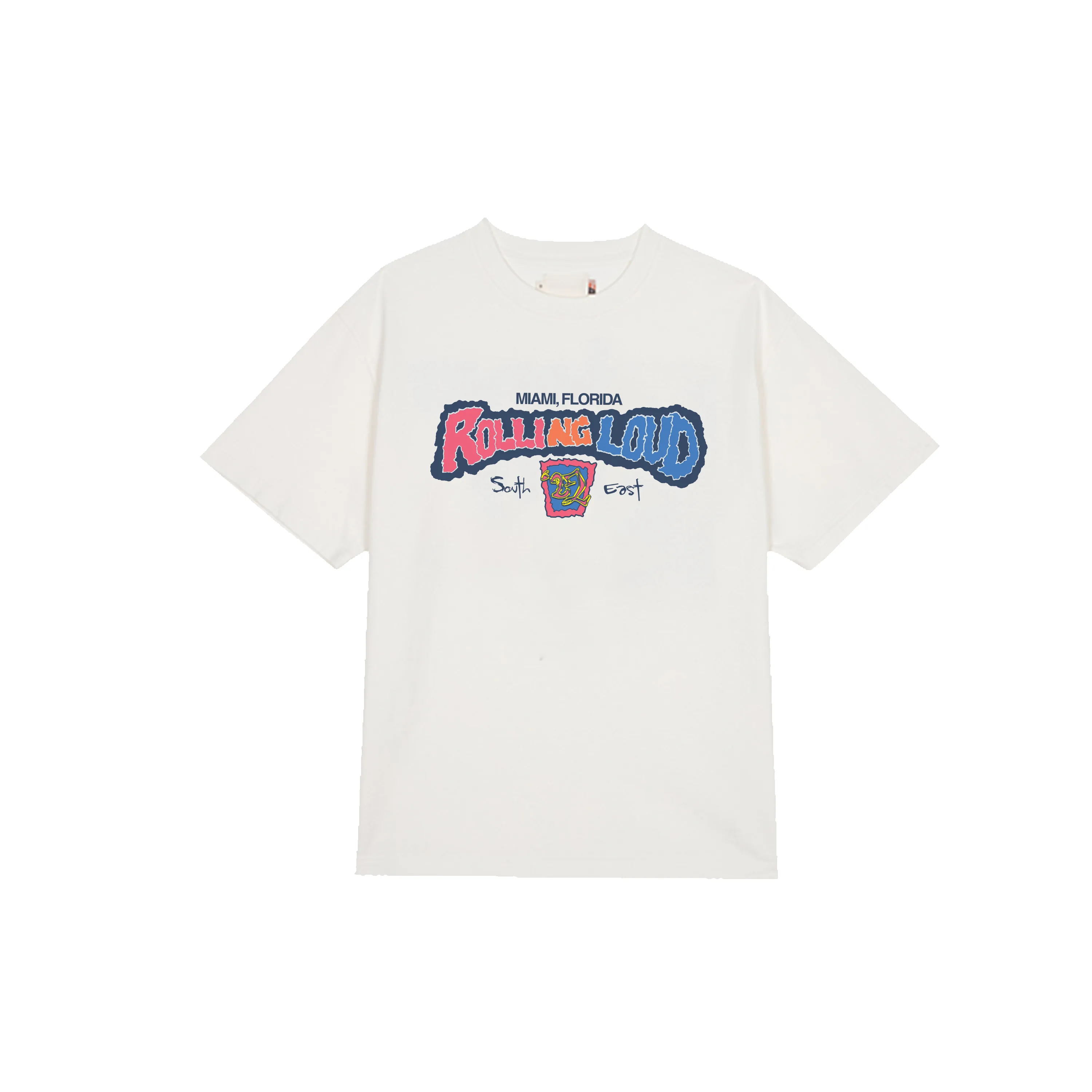 Rolling Wild White Tee Miami 22 sold by Rolling Loud Merch product image thumbnail 2