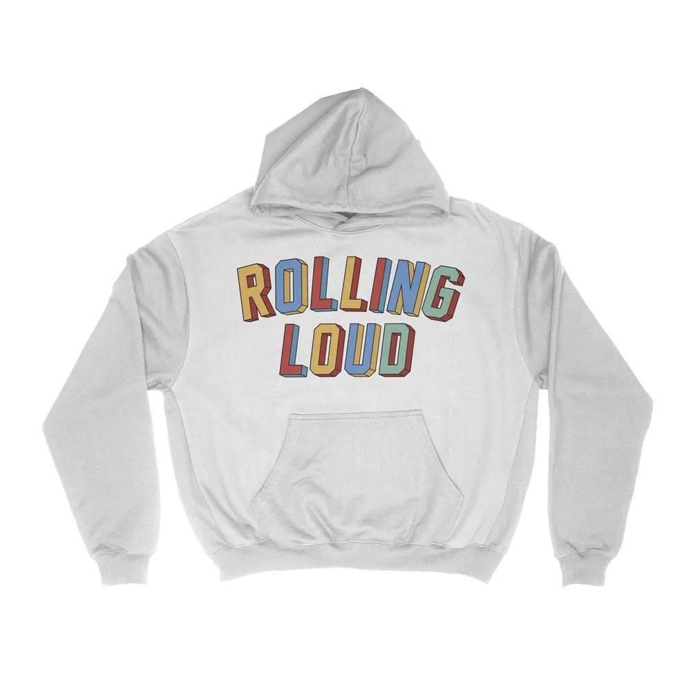 White Portugal 23 Exclusive Line Up Hoodie sold by Rolling Loud Merch