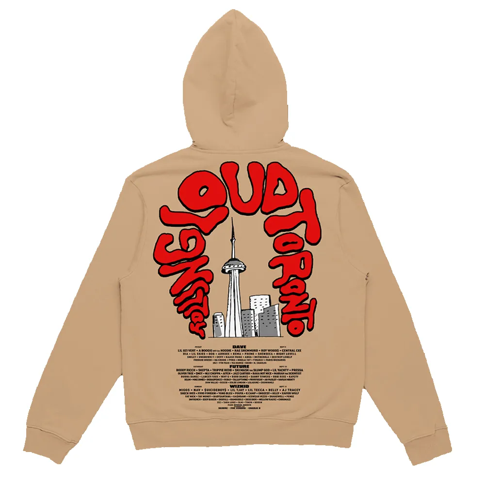 RL City Hoodie Toronto 22 sold by Rolling Loud Merch product image thumbnail 2