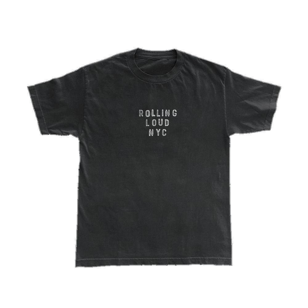 Classic LOUD NYC Vintage Black Tee sold by Rolling Loud Merch