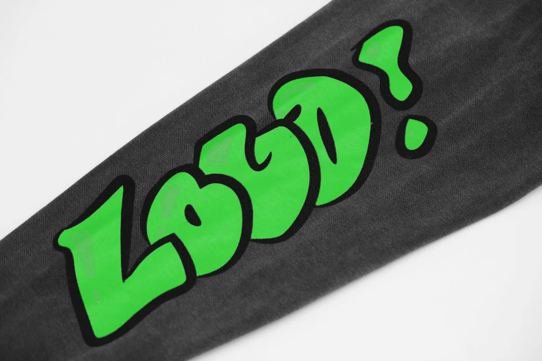 Sketch Vintage Black Crewneck Neon Green sold by Rolling Loud Merch product image thumbnail 4