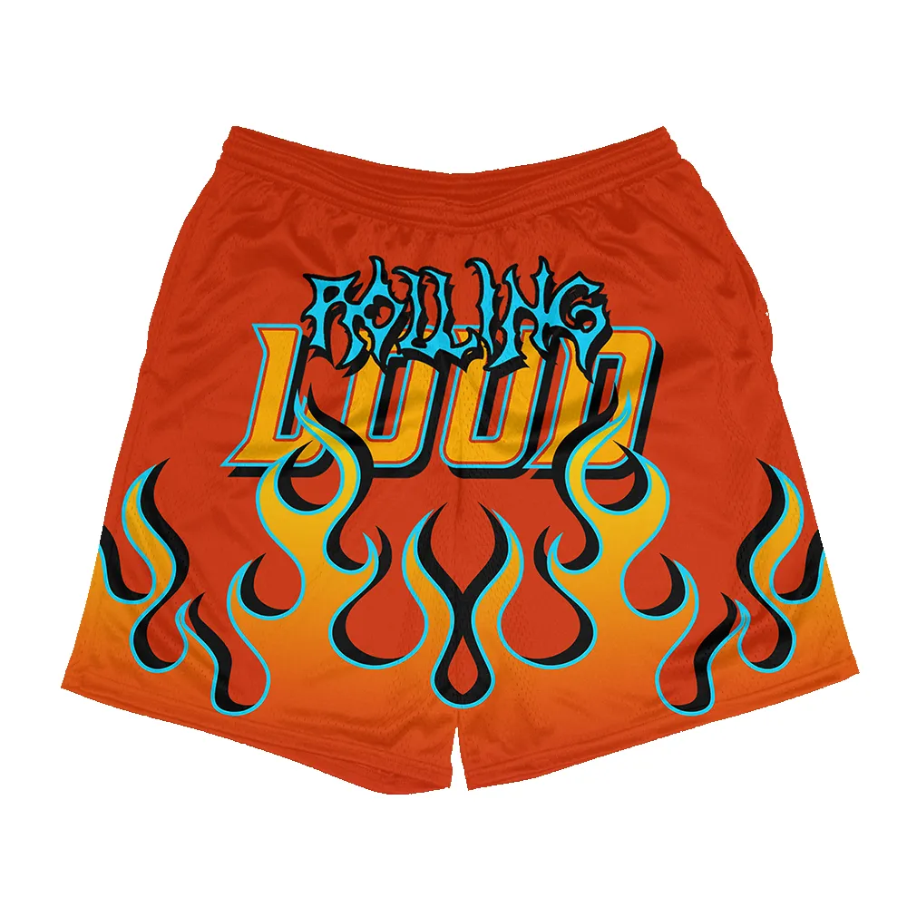 RL Flame Shorts Toronto 2022 sold by Rolling Loud Merch