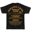 RL Rotterdam 23 Majestic Black Tee sold by Rolling Loud Merch