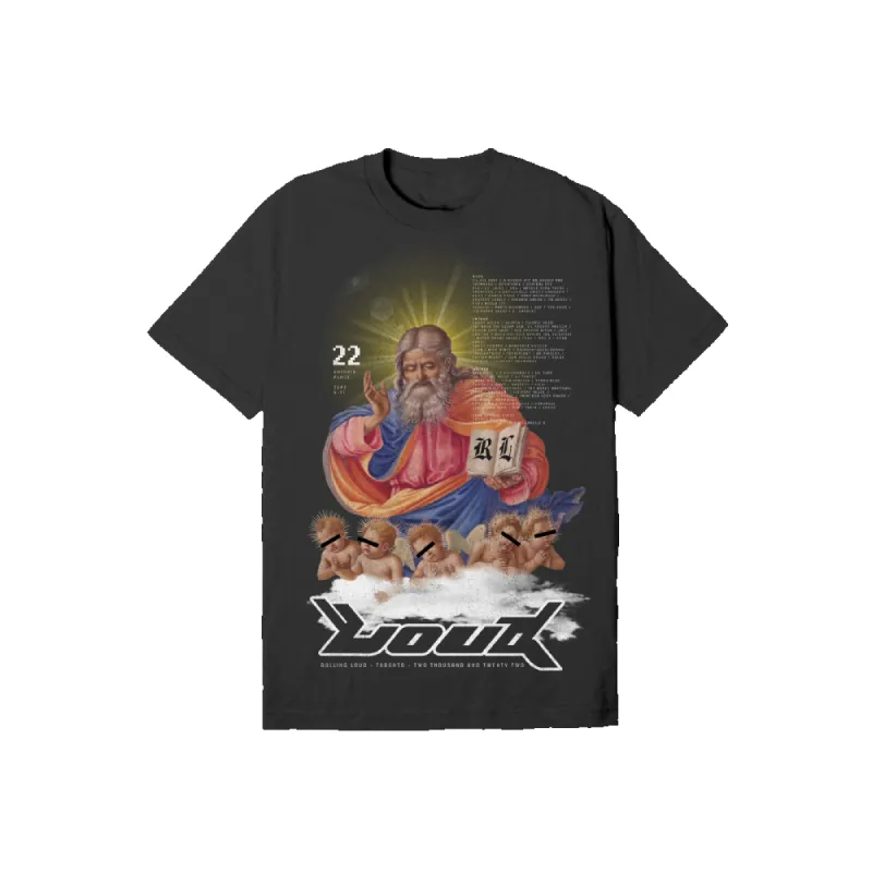 RL High Mighty T Shirt Toronto 22' sold by Rolling Loud Merch