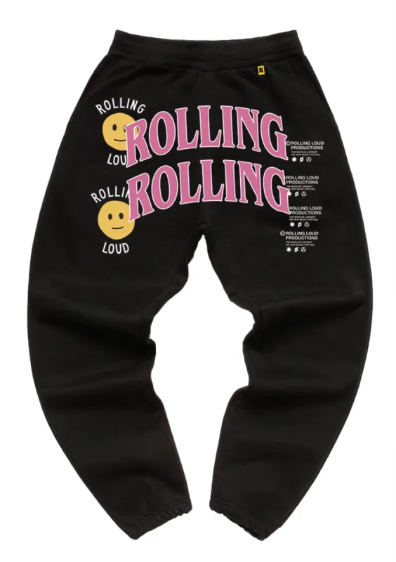 Smiley Sweatpants CALI 2021 sold by Rolling Loud Merch