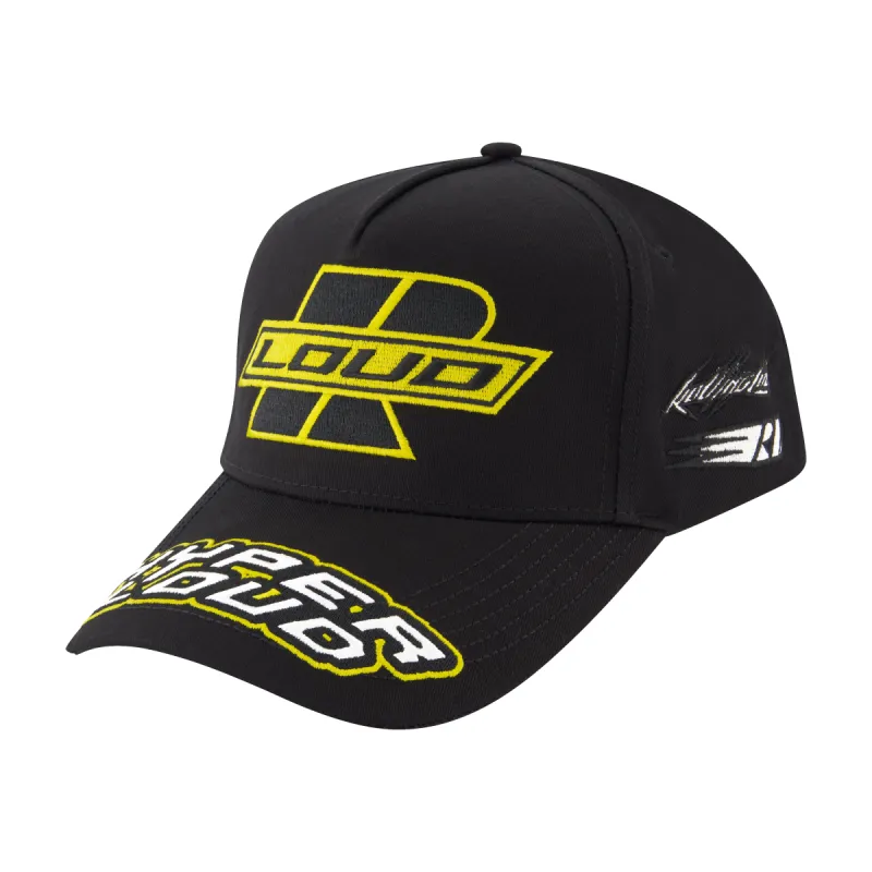 RL Vette Black Snapback sold by Rolling Loud Merch