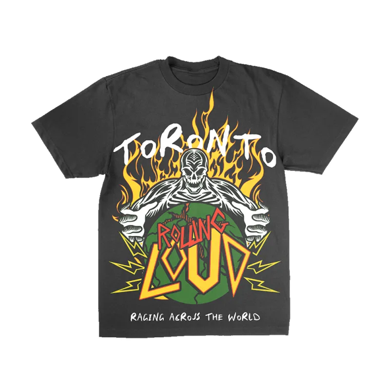 RL Rage World T Shirt Toronto 22' sold by Rolling Loud Merch